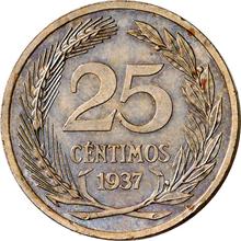 25 centimos 1937    (PRÓBA)