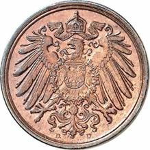 1 Pfennig 1895 D  