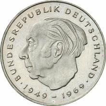 2 марки 1986 D   "Теодор Хойс"