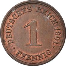 1 Pfennig 1901 D  