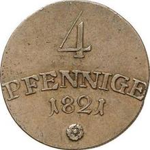 4 пфеннига 1821   
