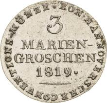 3 мариенгроша 1819  L.A.B. 