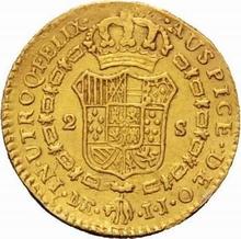 2 escudo 1802  IJ 