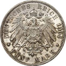 5 марок 1901 F   "Вюртемберг"