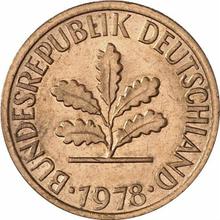 1 Pfennig 1978 G  