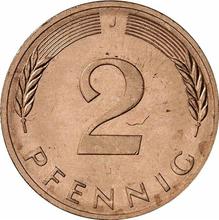 2 Pfennig 1982 J  