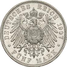 5 марок 1907 G   "Баден"