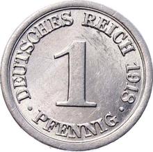 1 Pfennig 1918 D  
