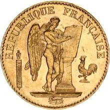 20 francos 1893 A  