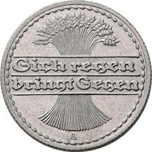 50 Pfennig 1922 A  