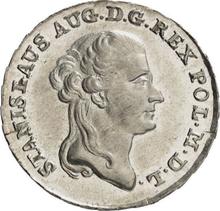 Dwuzłotówka (8 groszy) 1792  EB 