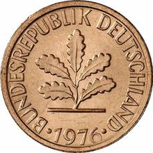 1 Pfennig 1976 G  