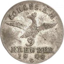 9 Kreuzer 1808 G   "Schlesien"