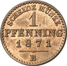 1 fenig 1871 B  