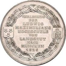 Taler 1826    "Ludwig Maximilians Hochschule"
