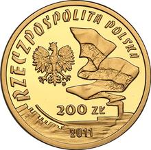 200 Zlotych 2011 MW  NR "70th anniversary of Ignacy Jan Paderewski`s death"