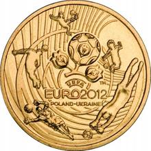2 złote 2012 MW   "Mistrzostwa Europy w Piłce Nożnej - EURO 2012"