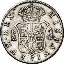 4 reales 1817 M GJ 