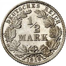 1/2 марки 1916 G  