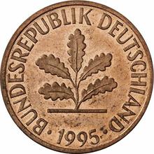 1 Pfennig 1995 D  
