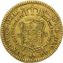 2 escudos 1801 PTS PP 