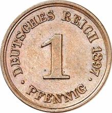 1 Pfennig 1897 F  