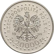 20000 Zlotych 1994 MW  ANR "Kościuszko-Aufstand"