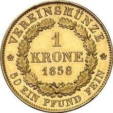 1 corona 1858   