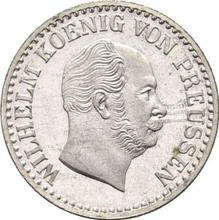 1 серебряный грош 1869 A  
