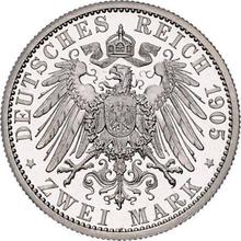 2 marki 1905 A   "Saksonia-Coburg-Gotha"