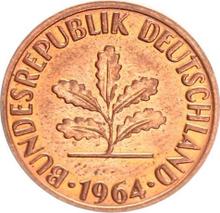 2 Pfennig 1964 F  