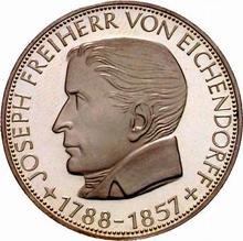 5 марок 1957 J   "Йозеф фон Эйхендорф"