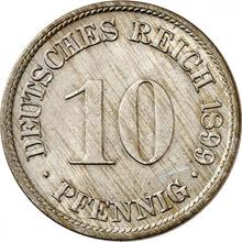 10 Pfennig 1899 F  