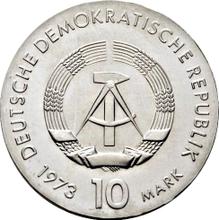 10 марок 1973    "Бертольт Брехт"