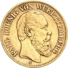 10 marcos 1872 F   "Würtenberg"