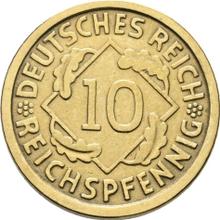 10 Reichspfennigs 1925 J  