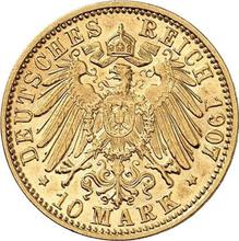 10 marcos 1907 G   "Baden"
