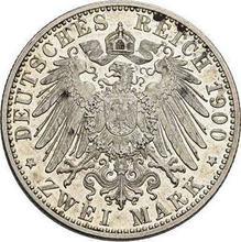 2 марки 1900 F   "Вюртемберг"