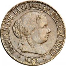 2 1/2 Centimos de Escudo 1866   