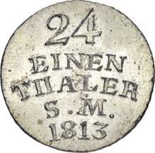 1/24 thaler 1813   