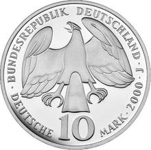 10 марок 2000 J   "Бах"