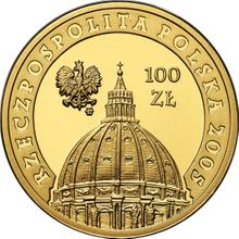 100 Zlotych 2005 MW  UW "Papst Johannes Paul II"