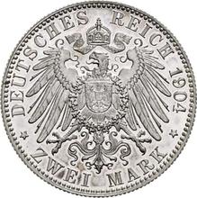 2 марки 1904 J   "Гамбург"