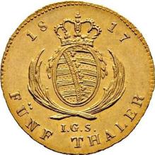 5 талеров 1817  I.G.S. 