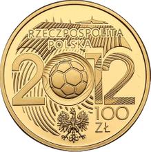 100 злотых 2012 MW   "Чемпионат Европы по футболу - ЕВРО 2012"