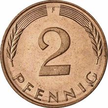 2 Pfennig 1983 F  