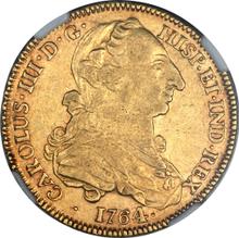 4 escudo 1764 Mo MF 