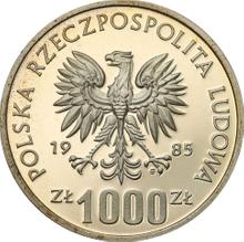 1000 złotych 1985 MW   "Przemysł II" (PRÓBA)