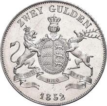 2 guldeny 1852   