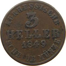 3 геллера 1849   